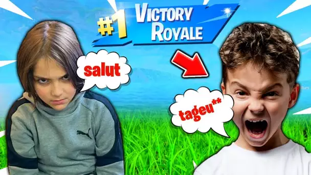 UN GAMIN DE 7 ANS INSULTE TOUS LE MONDE SUR FORTNITE !  A MOURIR DE RIRE