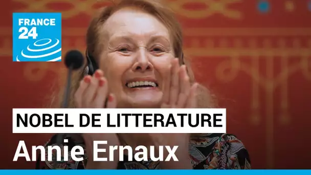 Le Nobel de littérature 2022 attribué à Annie Ernaux • FRANCE 24