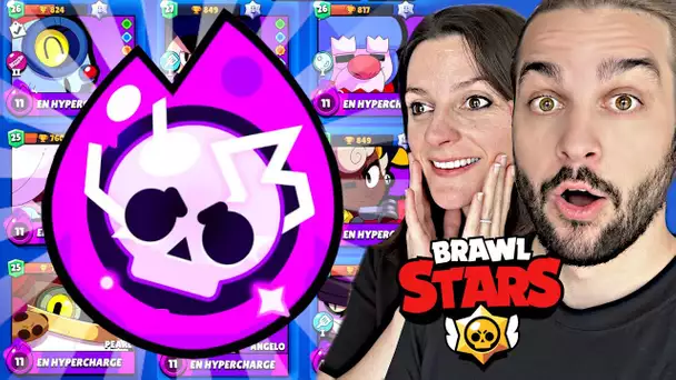 ON A TOUTES LES HYPERCHARGES SUR BRAWL STARS !