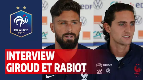 Interview Olivier Giroud & Adrien Rabiot I FFF 2020