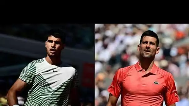 Carlos Alcaraz et Novak Djokovic : la demi-finale choc de ce vendredi