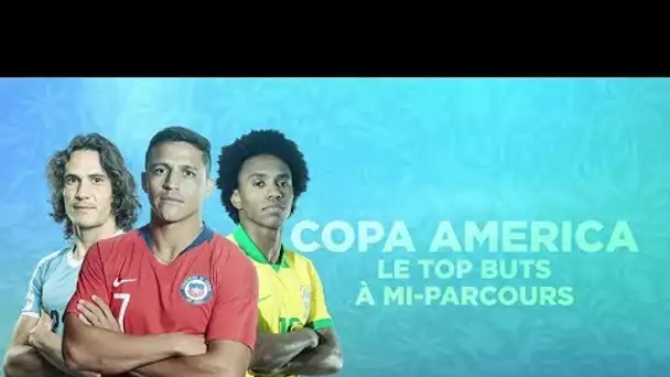 Copa America : Cavani, Alexis Sanchez, Willian,... Les 10 plus beaux buts à mi-parcours