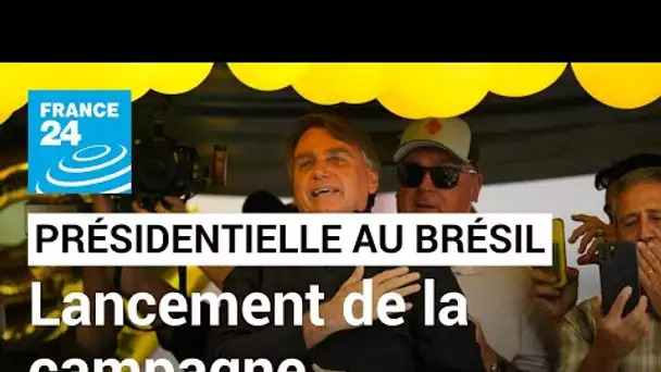 Présidentielle au Brésil : Lula et Bolsonaro lancent la campagne dans des lieux symboliques