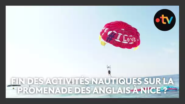 Parachute ascensionnel, ski nautique... Pourra-t-on encore en faire dans la baie de Nice ?