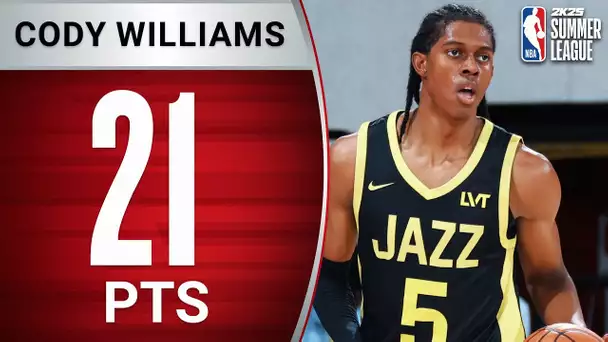 No. 10 Overall Pick Cody Williams GOES TO WORK In Vegas! 😤