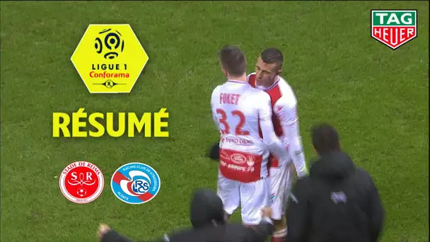 Stade de Reims - RC Strasbourg Alsace ( 2-1 ) - Résumé - (REIMS - RCSA) / 2018-19