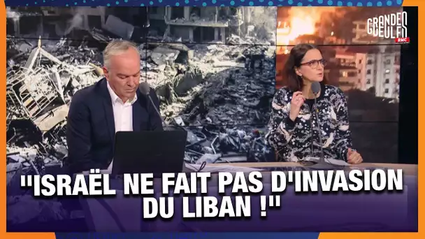 Liban : légitime défense d'Israël ? "Israël ne fait pas d'invasion du Liban", juge Barbara Lefebvre