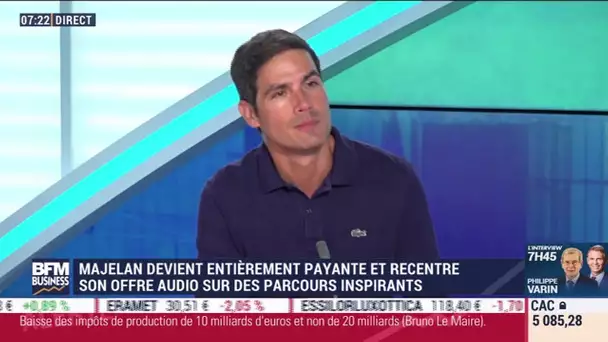 Mathieu Gallet (Majelan) : Majelan lance une application dédiée à l'accomplissement personnel