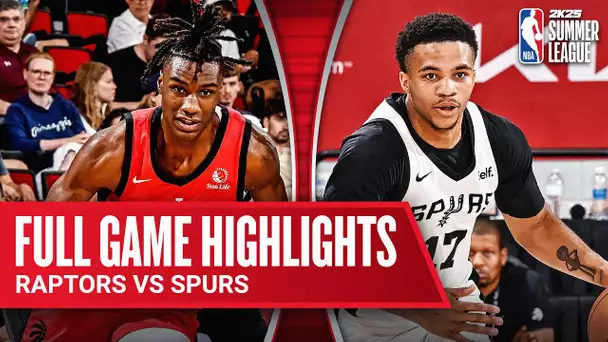 RAPTORS vs SPURS | NBA SUMMER LEAGUE | FULL GAME HIGHLIGHTS