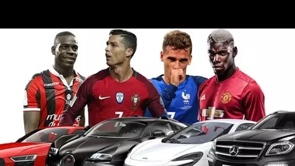 Les plus belles voitures des stars en 2016 | feat. Ronaldo, Griezmann, Pogba, Balotelli...