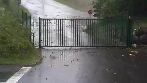 Coup de foudre à Oradour-sur-Vayres vendredi 17 avril 2020 vers 20h.