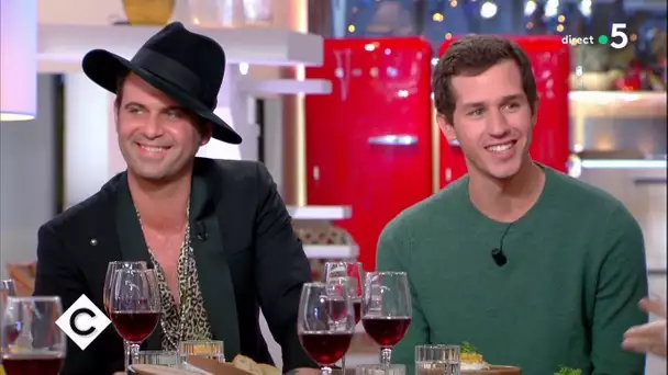 Au dîner avec Victor Belmondo et Manu Lanvin ! - C à Vous - 20/02/2019