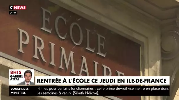 Poursuite du déconfinement avec la deuxième vague d'enfants de retour à l'école