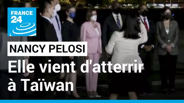 Nancy Pelosi assure que sa visite à Taïwan démontre le "soutien inconditionnel" des Etats-Unis