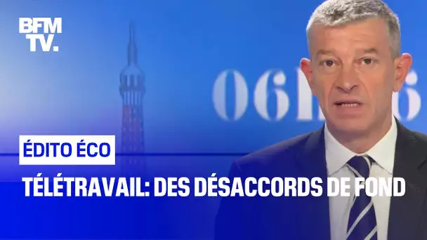 Télétravail: des désaccords de fond