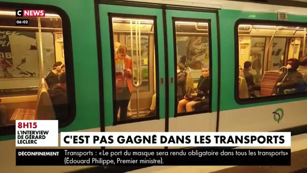 Déconfinement : les règles imposées dans les transports