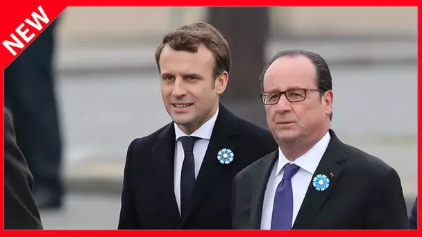 ✅  Emmanuel Macron : quelles sont ses relations avec François Hollande ?