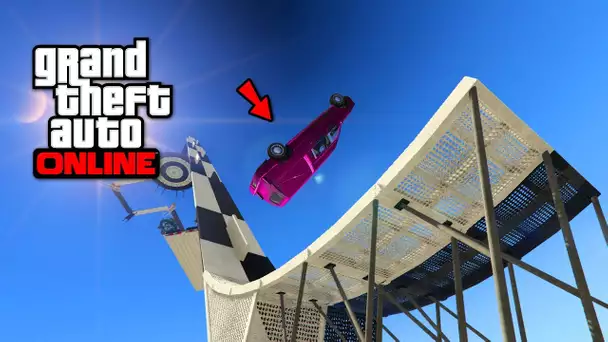 MEGA RAMP FUNNY PARKOUR