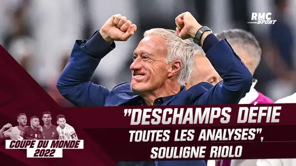 France 2-1 Angleterre : "Deschamps défie toutes les analyses", s’enflamme Riolo