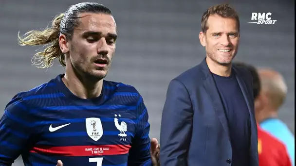 Equipe de France : "Griezmann n'a pas épaules et le niveau pour jouer numéro 10" estime Rothen