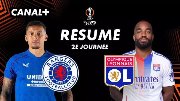 Le résumé de Glasgow Rangers / Lyon - Ligue Europa 2024-25 (J2)