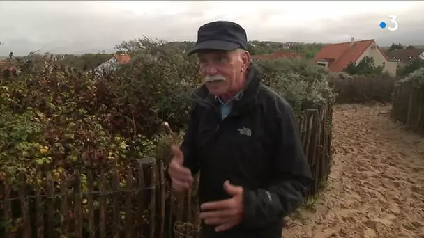 Les habitants de Wissant face au recul de la dune