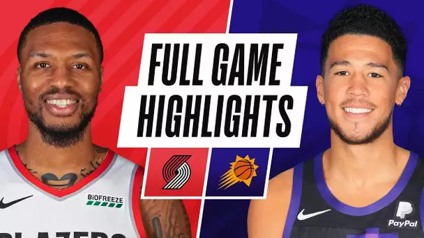 TRAIL BLAZERS at SUNS | FULL GAME HIGHLIGHTS | February 22, 2021