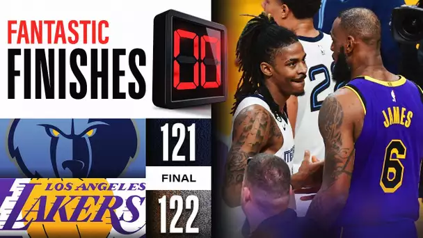 EXCITING ENDING In Final 1:03 Grizzlies vs Lakers | January 20, 2023