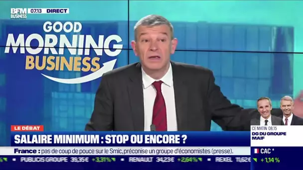 Le débat  : Salaire minimum, stop ou encore ?