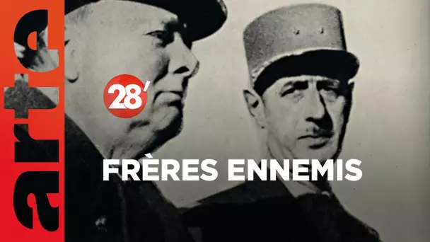 La lettre que Churchill n’a jamais envoyée à De Gaulle - 28 Minutes - ARTE
