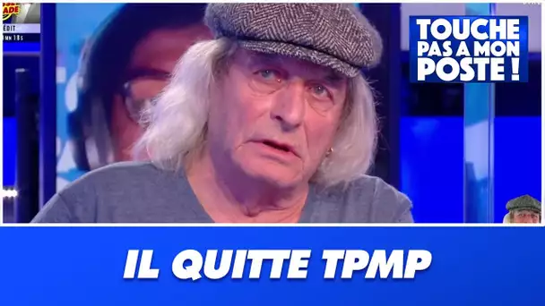 René Malleville, très ému, décide de quitter TPMP