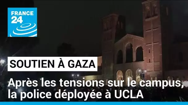 Université de Californie : la police démantèle le campement des pro-Palestiniens • FRANCE 24