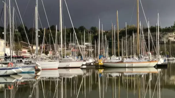 "Tous les chemins mènent à vous" à Mortagne sur Gironde en Charente-Maritime.