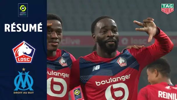 LOSC LILLE - OLYMPIQUE DE MARSEILLE (2 - 0) - Résumé - (LOSC - OM) / 2020/2021