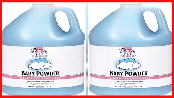 Top Performance Baby Powder Pet Shampoo, 1-Gallon