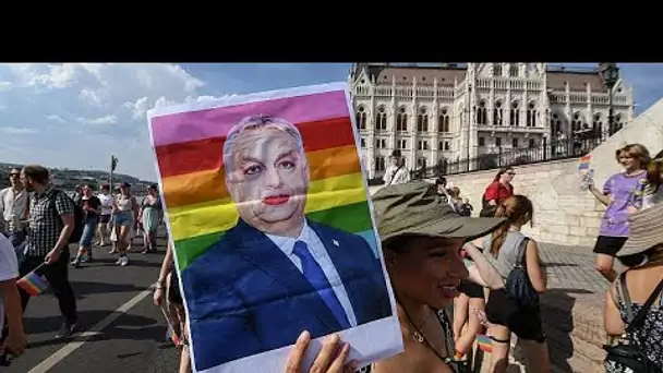 Hongrie : des milliers de personnes dans la rue pour la Marche des fiertés