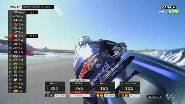 Maverick Vinales meilleur temps des essais 2