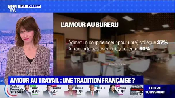 L'amour au travail: 37% des Français admettent avoir déjà eu un coup de cœur pour un(e) collègue