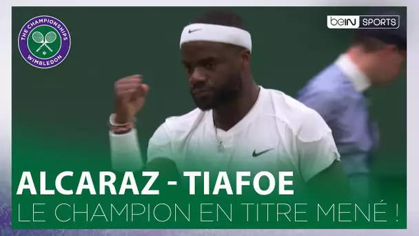 🎾 WIMBLEDON : Alcaraz perd le 1er set contre Tiafoe !