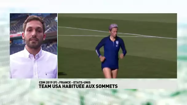 Team USA habituée aux sommets.