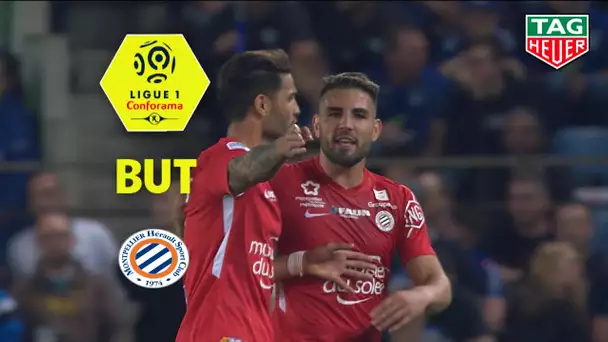 But Andy DELORT (86') / RC Strasbourg Alsace - Montpellier Hérault SC (1-3)  (RCSA-MHSC)/ 2018-19