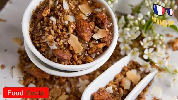 Granola de quinoa