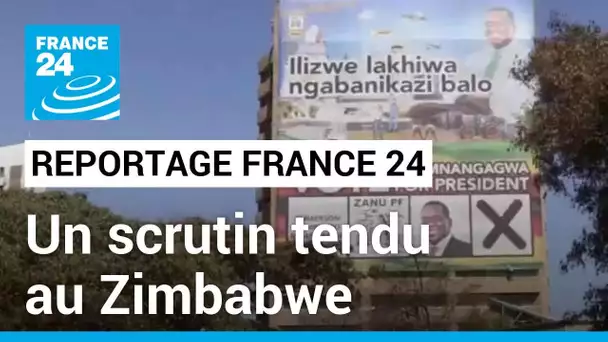 Zimbabwe: scrutin tendu annoncé, le pouvoir déterminé à se maintenir • FRANCE 24