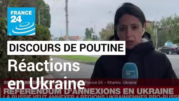 Allocution télévisée de Vladimir Poutine : les réactions en Ukraine • FRANCE 24