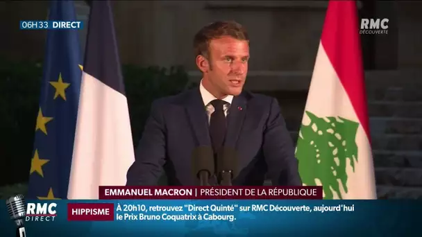 Explosions à Beyrouth: Emmanuel Macron annonce la tenue d'une conférence internationale