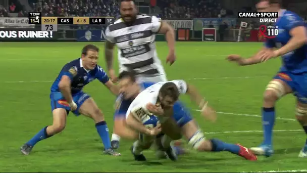 Top 14 - 21ème Journée - Castres / La Rochelle : L'essai d'Andreu face à Castres