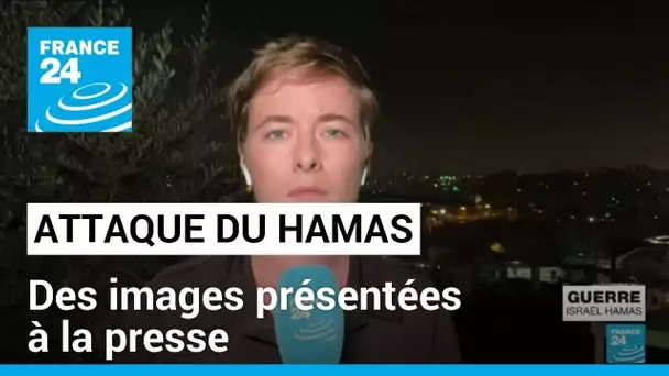 Attaque du Hamas : l'armée israélienne présente des images à la presse • FRANCE 24