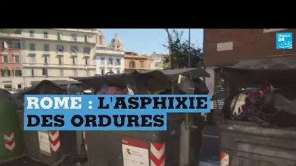 La ville de Rome suffoque en raison d’un trop plein d’ordures