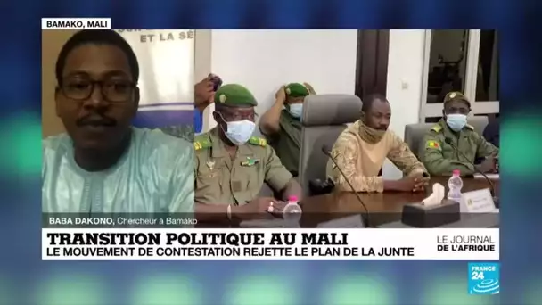 Transition politique au Mali : le Mouvement du 5-juin rejette le plan de la junte