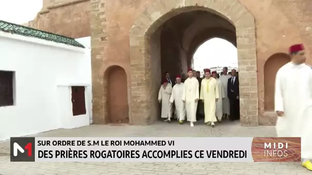 Prières rogatoires accomplies en présence de SAR le Prince Héritier Moulay El Hassan